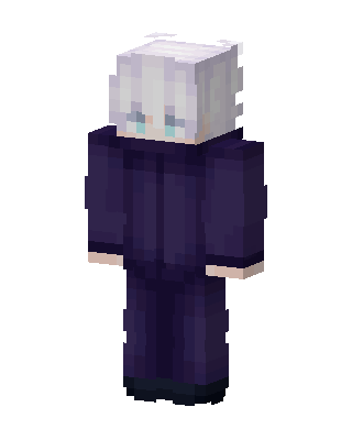 Satoru Gojo skin, 3D preview