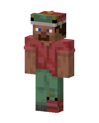 Festive Lumberjack Minecraft skin