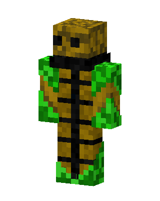 Mossy Pumpkin Golem Minecraft skin