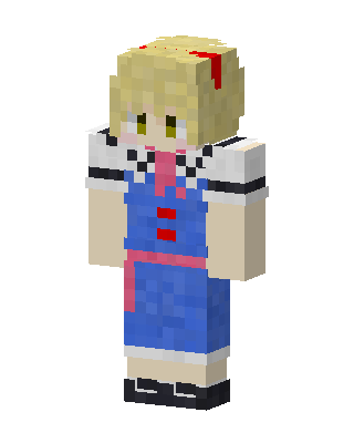Alice Margatroid skin, 3D preview