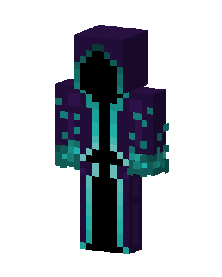 Purple Wizard skin, 3D preview