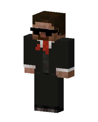 Black Suit Boy Minecraft skin