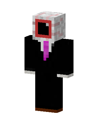 Black Suit Minecraft mob skin