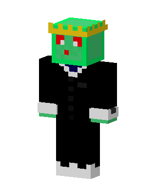 Slime King skin, 3D preview