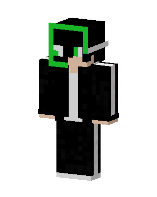 Green Visor Suit skin, 3D preview