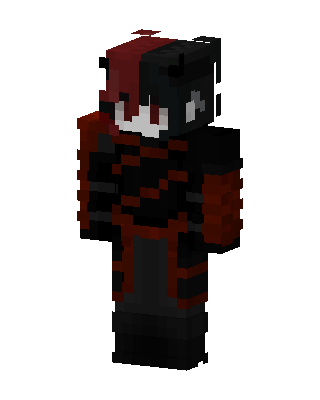 Crimson Shadow Knight skin, 3D preview