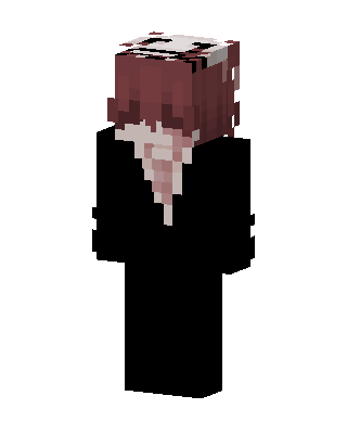 Black Player Girl skin, 3D preview