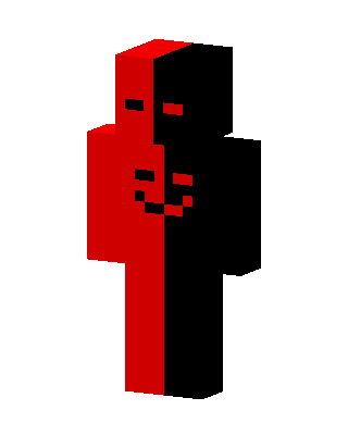 Split Smiley skin, 3D preview