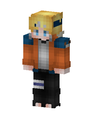 Boruto Uzumaki skin, 3D preview
