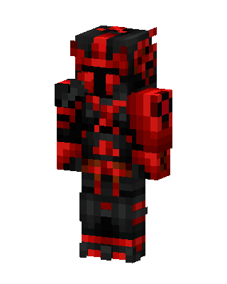 Crimson Samurai Minecraft skin