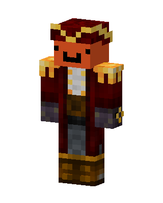 Red King skin, 3D preview