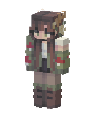 Brown Player Girl Minecraft skin