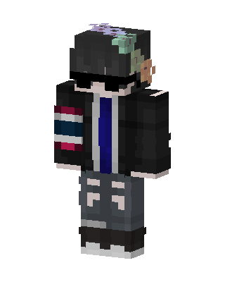 Black Student Boy Minecraft black skin
