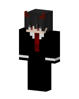 Demon Boy Suit skin, 3D preview