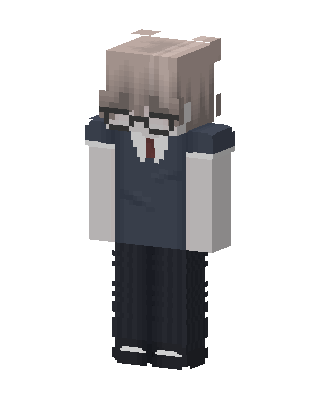 Bespectacled Student Minecraft skin