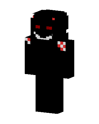 Black Mob Boy skin, 3D preview