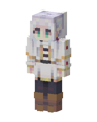Frieren Minecraft skin