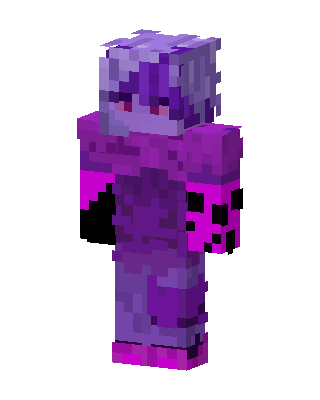 Violet Phantom skin, 3D preview
