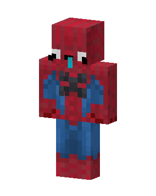 Spider-Man skin, 3D preview