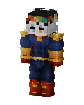 Blue Hero Boy Minecraft blue skin