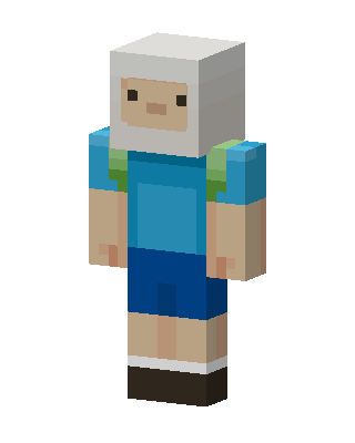 Finn The Human skin, 3D preview