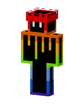 Rainbow Pride Boy Minecraft skin