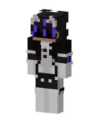 Black E-Girl Minecraft e-girl skin