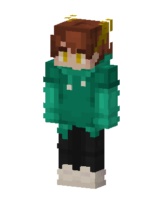 Green Hoodie Boy Minecraft skin