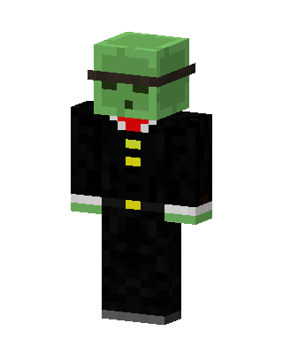 Slime In Suit Minecraft skin