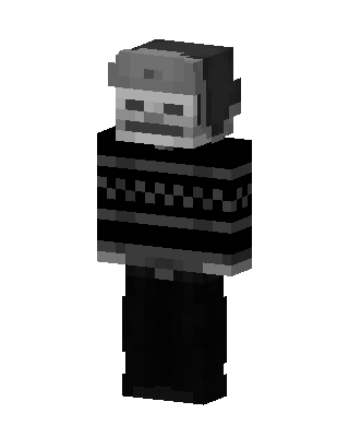 Cozy Skeleton skin, 3D preview