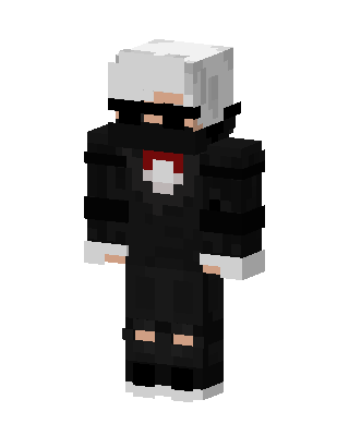 Black Player Boy skin, 3D preview