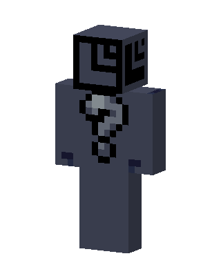Gray Suit Boy skin, 3D preview