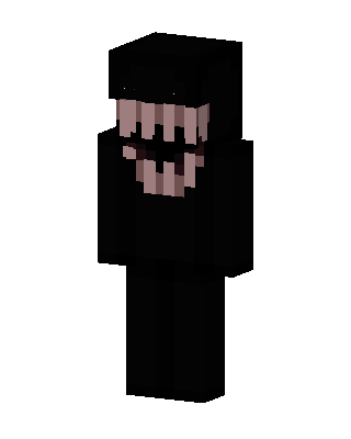 Black Mob skin, 3D preview