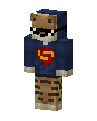 Blue Masked Hero Boy Minecraft skin