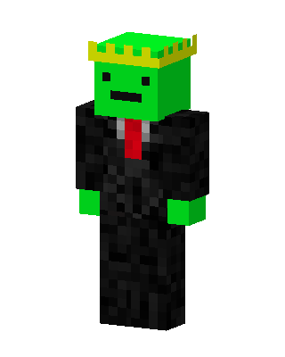Slime King skin, 3D preview