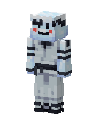 Frost Jester skin, 3D preview