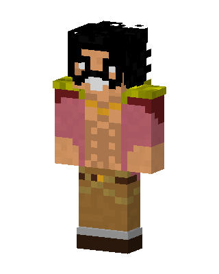 Gol D. Roger Minecraft skin