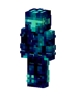 Blue Hero Boy Minecraft skin