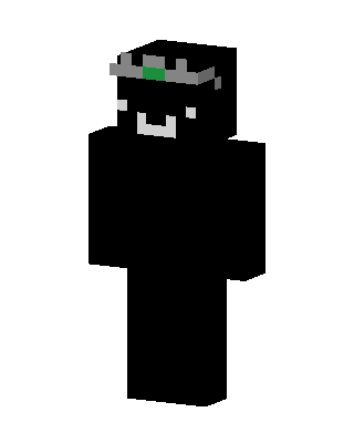 Black Villain Boy Minecraft mob skin