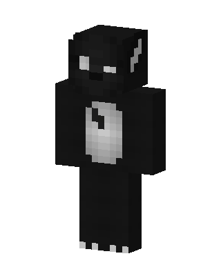 Black Cat skin, 3D preview