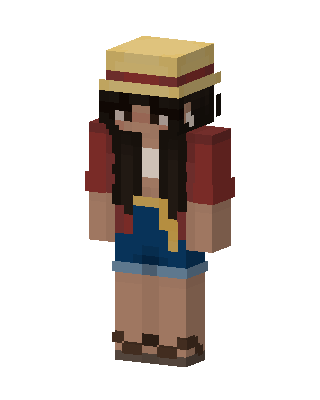 Monkey D. Luffy Minecraft skin