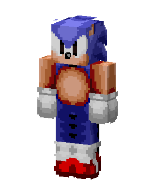 Sonic skin, 3D preview