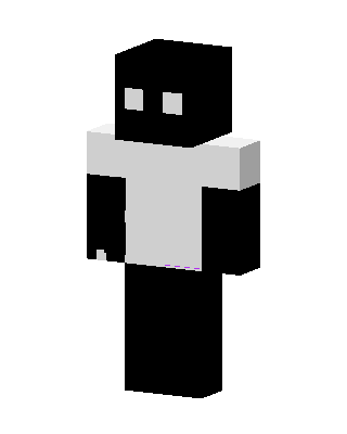Shadow Tee skin, 3D preview
