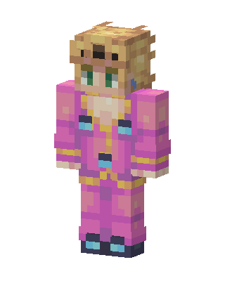 Pink Gold Noble skin, 3D preview