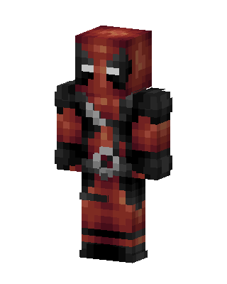Red Fighter Boy skin, 3D preview