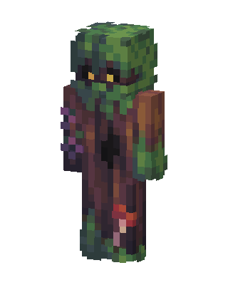 Moss Wraith skin, 3D preview