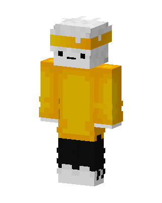 Honey Hoodie skin, 3D preview