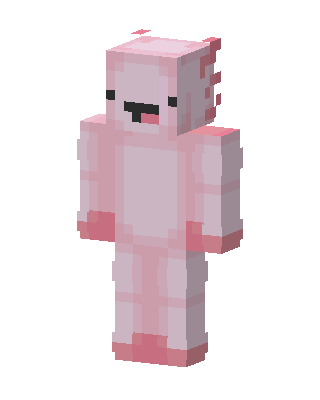 Axolotl skin, 3D preview