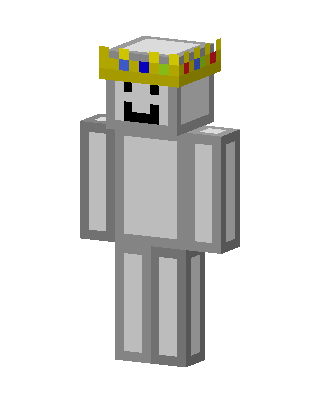 Crowned Smiley skin, 3D preview