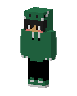 Green Animal Boy Minecraft skin
